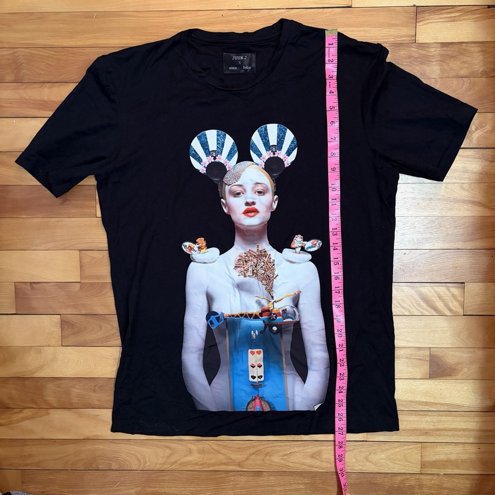 Rare Juun.J x Alex & Felix “13 Queens” T-Shirt - Size 48 - Unisex - Picture 4 of 8
